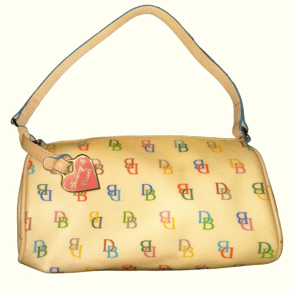 Dooney & Bourke Pastel Rainbow Mini Barrel Bag